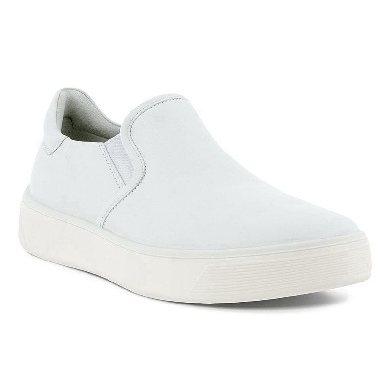 Zapatos Slip-On Ecco Street Tray Para Mujer,Blancas,085241-DTA